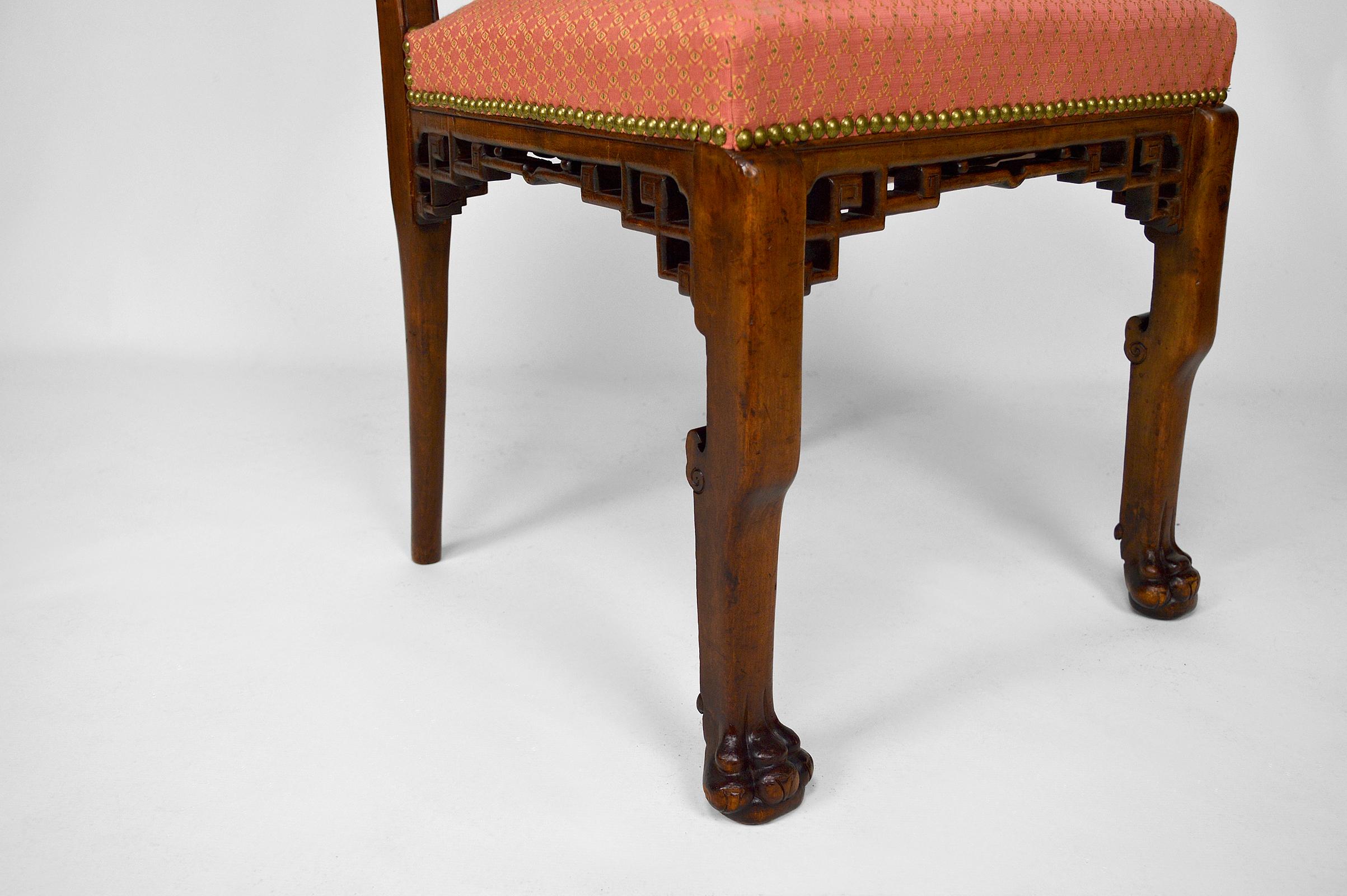 Japanese Chairs attributed to Gabriel Viardot, France, circa 1880, set of 4 For Sale 9