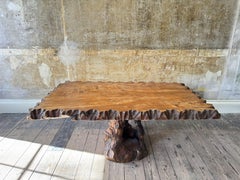 Japanese Chip Carved Coffee Table