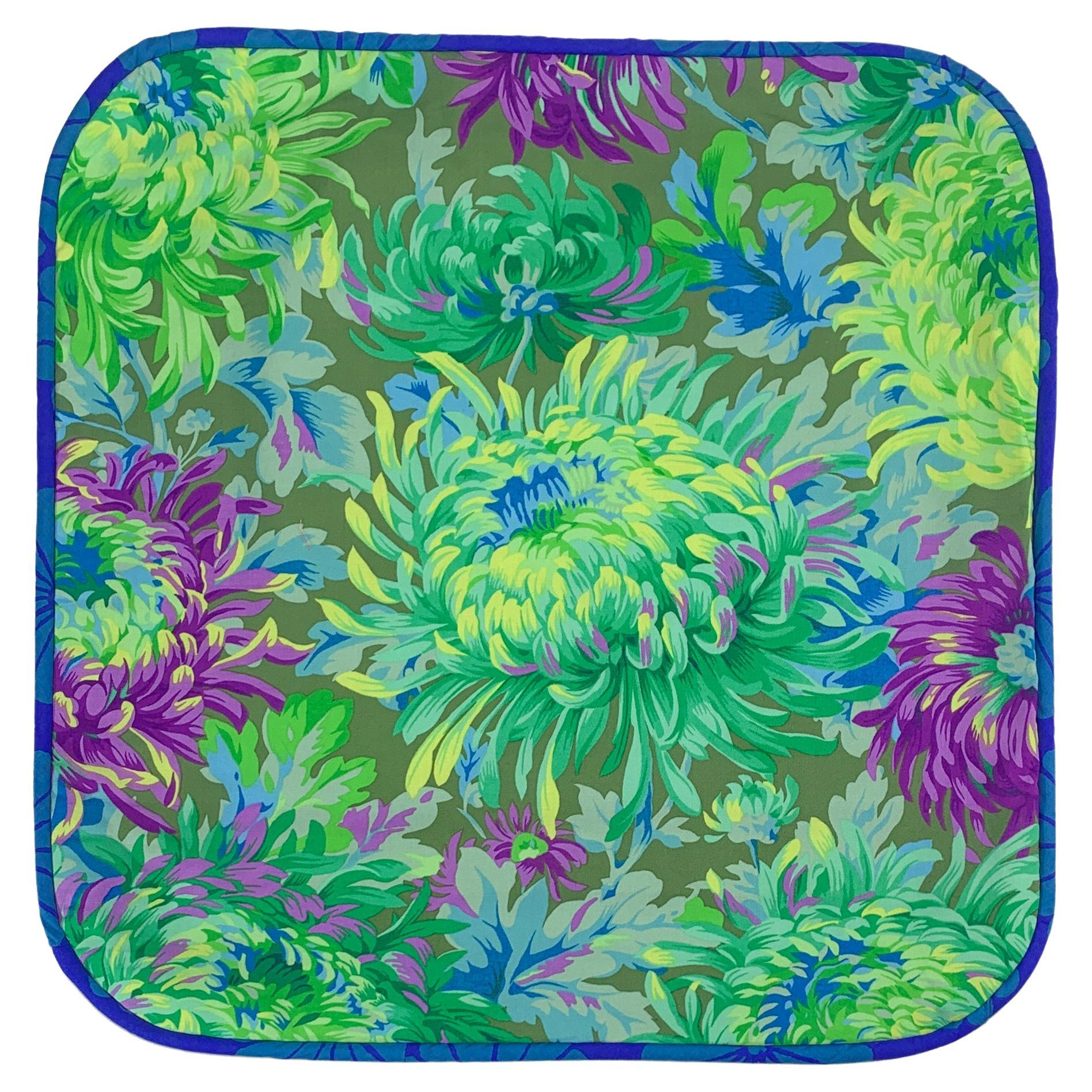 Coussin de camp d'été japonais en chrysanthèmes