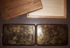 Japanese Cigarette Case In The Style Of Komai, Meiji Era Japan