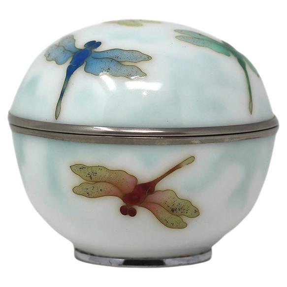 Japanese Cloisonne Enamel Box Ando Company