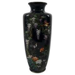 Japanese Cloisonne Vase, Meiji Period, circa 1900