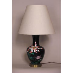 Japanese Cloisonne Vase Table Lamp