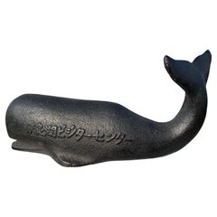 Japanese Collectible Nautical Whale, Signed