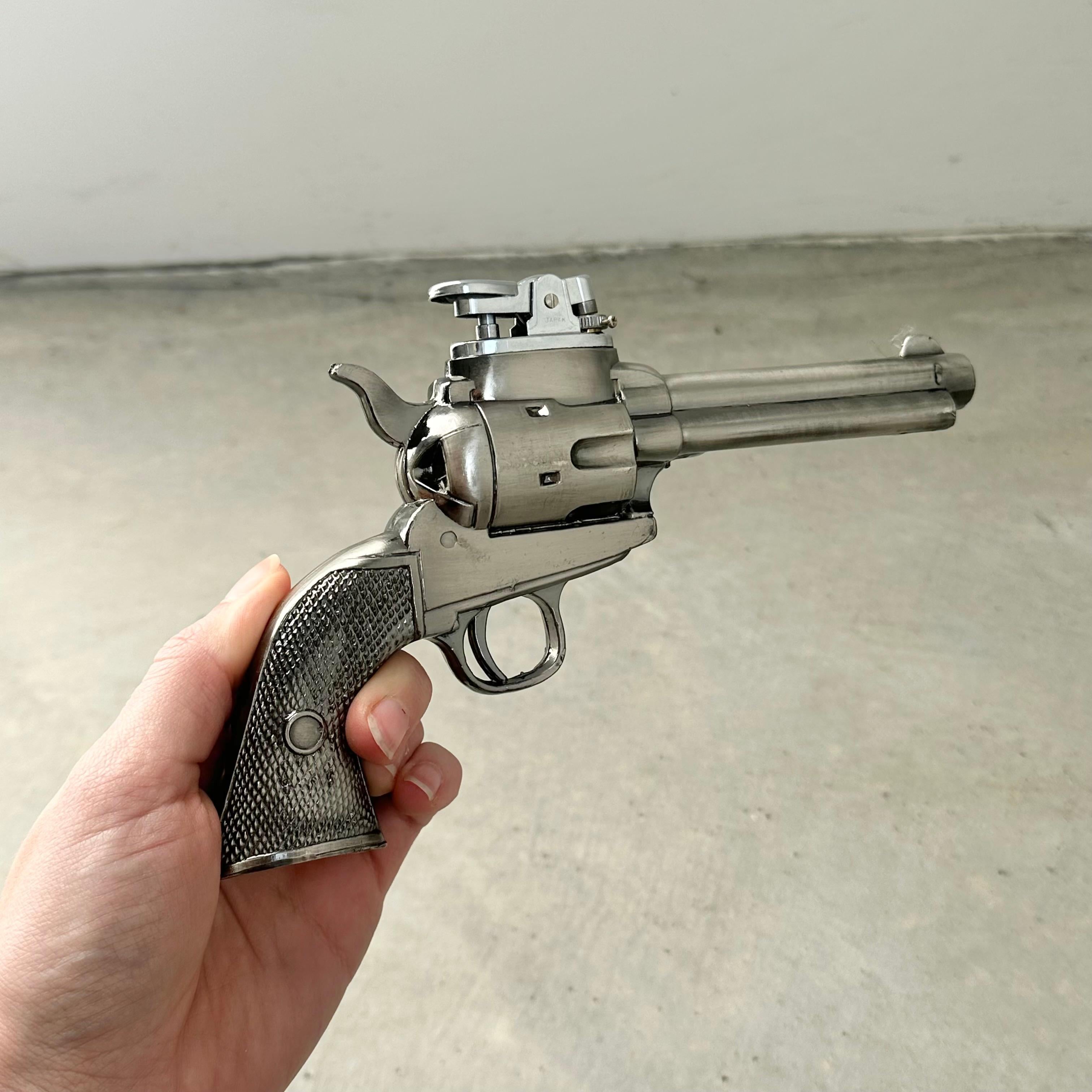 Metal Japanese Colt Revolver Lighter, 1980s Japan