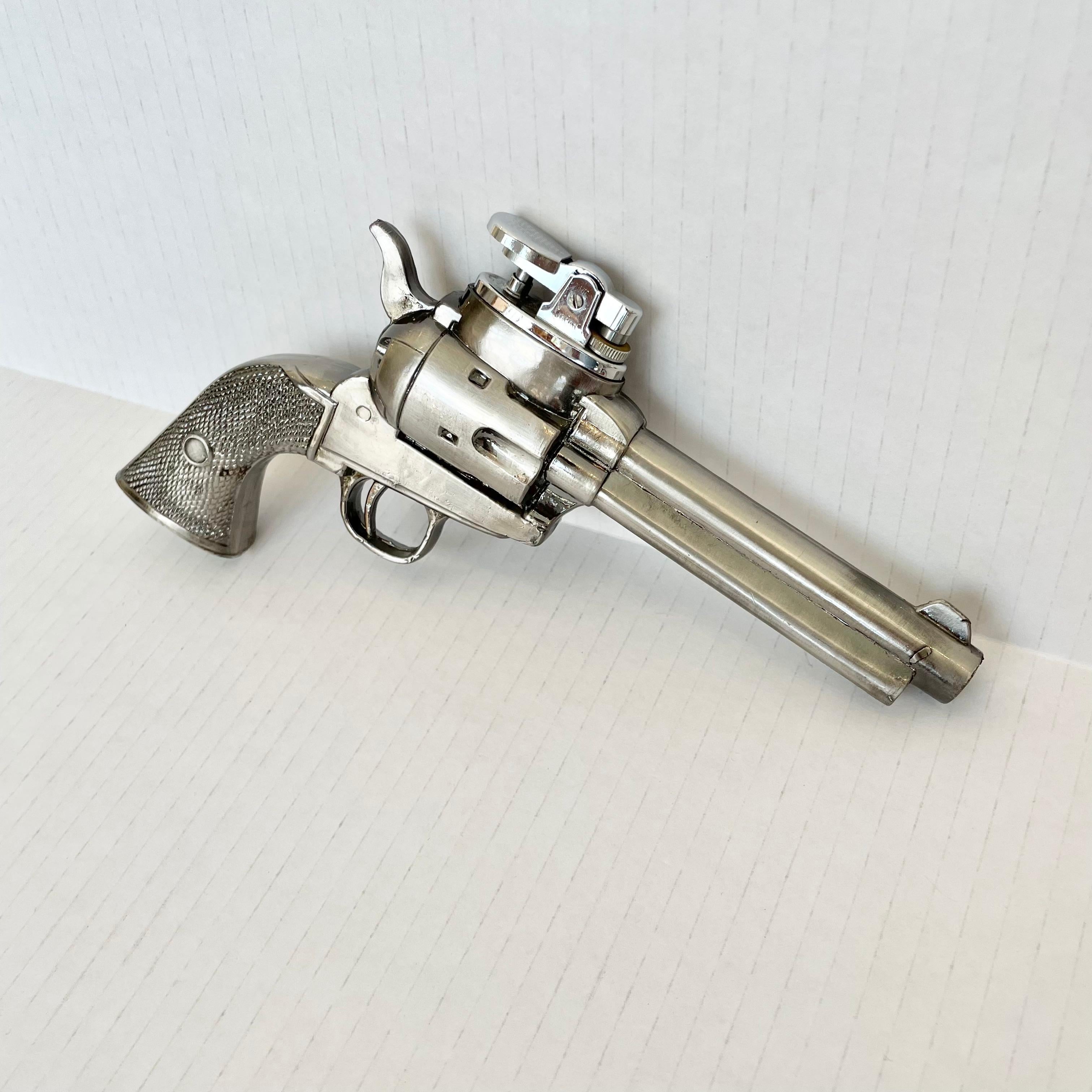 Metal Japanese Colt Revolver Lighter