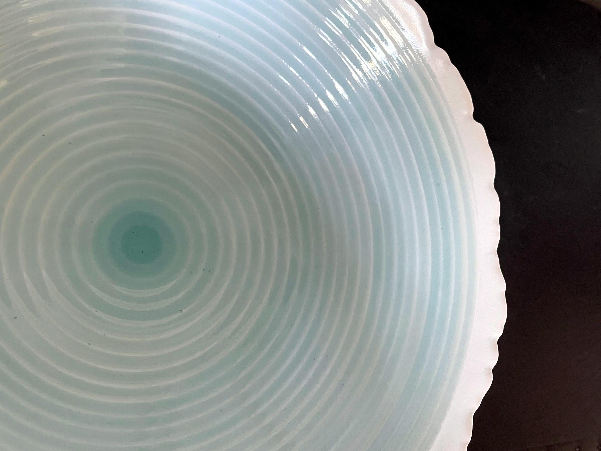 Japanese Contemporary Celadon Ceramic Bowl by Ono Kotaro For Sale 7