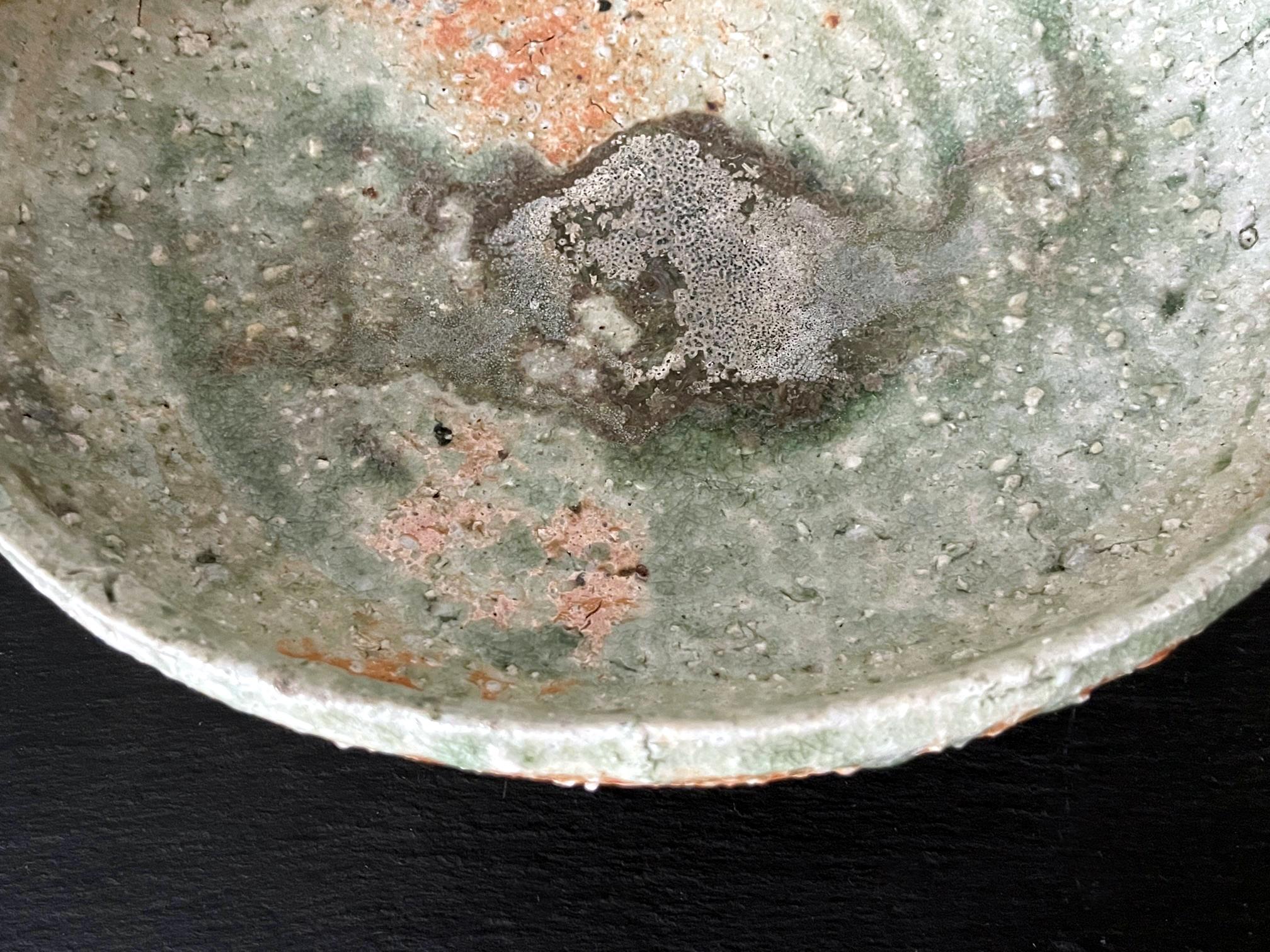 Japanese Contemporary Iga Stoneware Bowl by Shiro Tsujimura For Sale 1