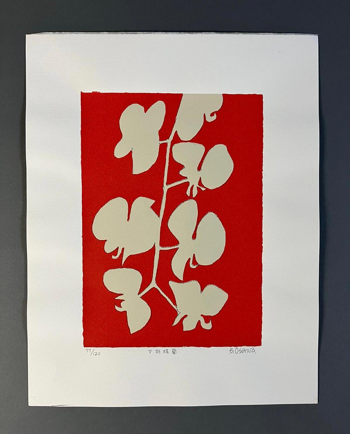 Rare limited edition screen print titled 