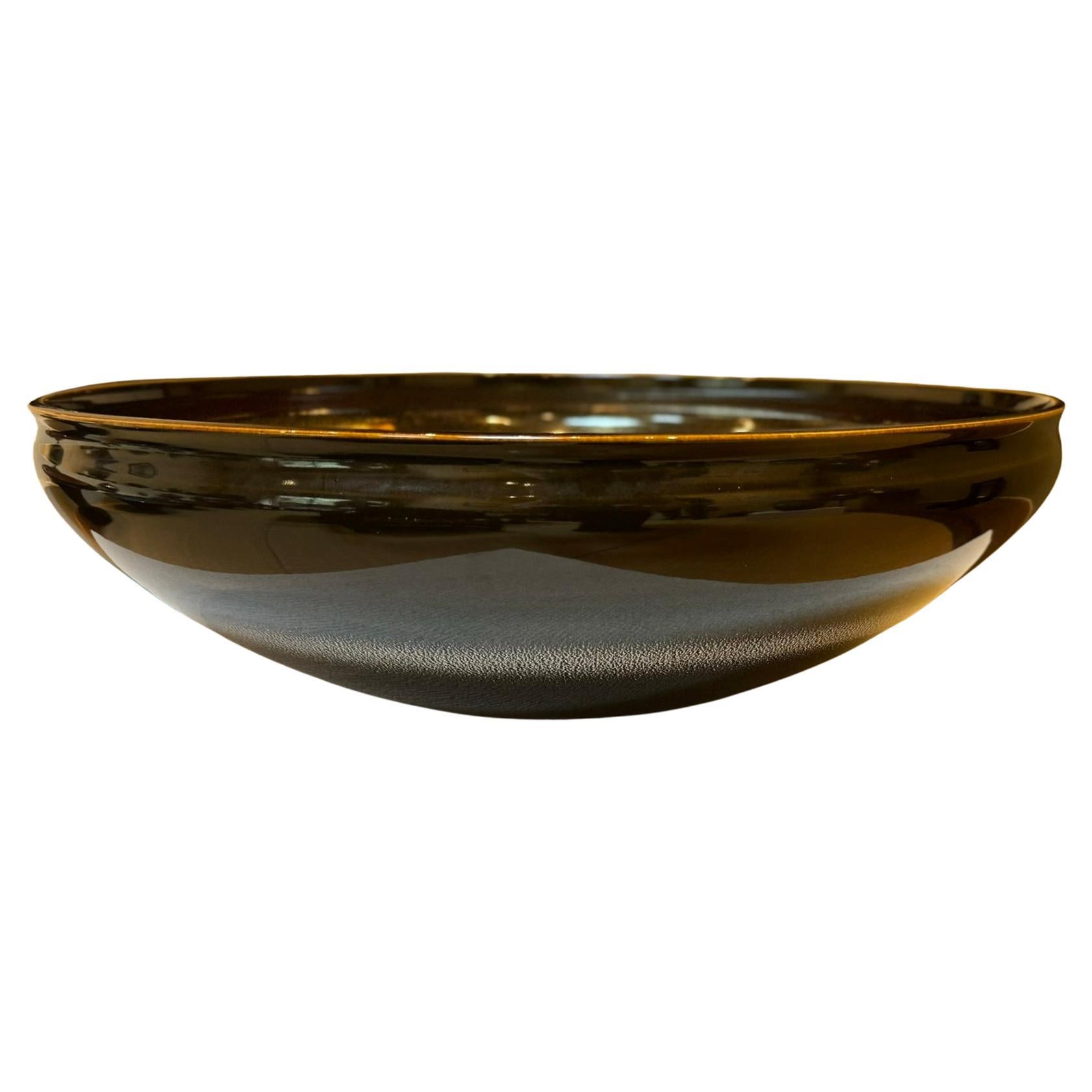 Japanese Contemporary Red Black Cream Porcelain Bowl by Master Artist, 2 For Sale 6
