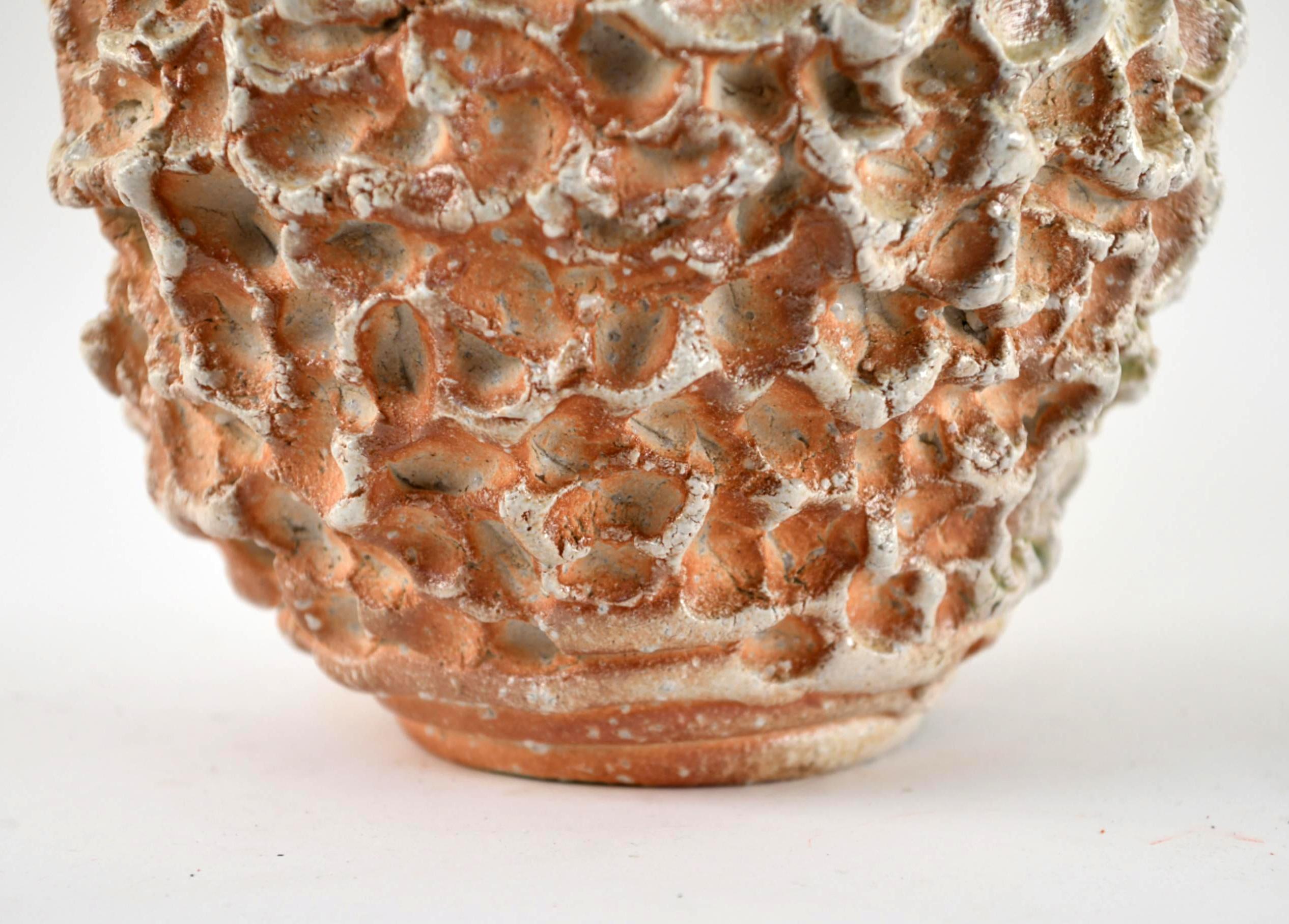 Japanese Contemporary Stoneware Glazed Vase by Satoru Hoshino 3