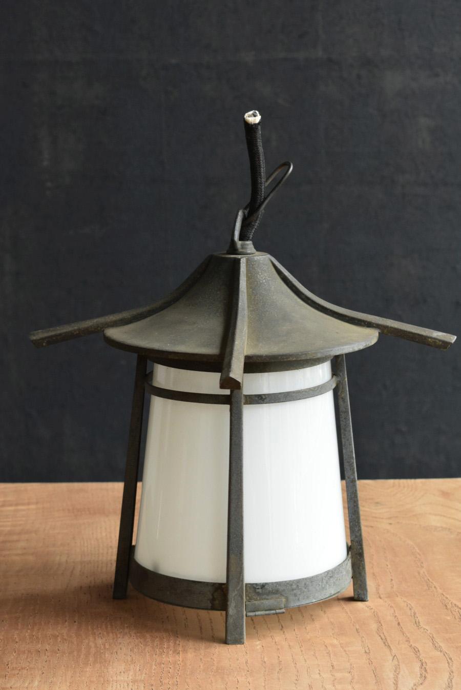 Japanese Copper Antique Hanging Lantern /Ceiling Hanging Lighting/1900-1940 2