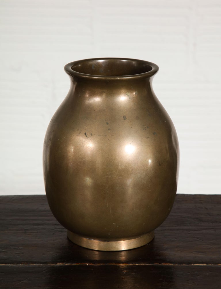 Japanese Copper Vase at 1stDibs