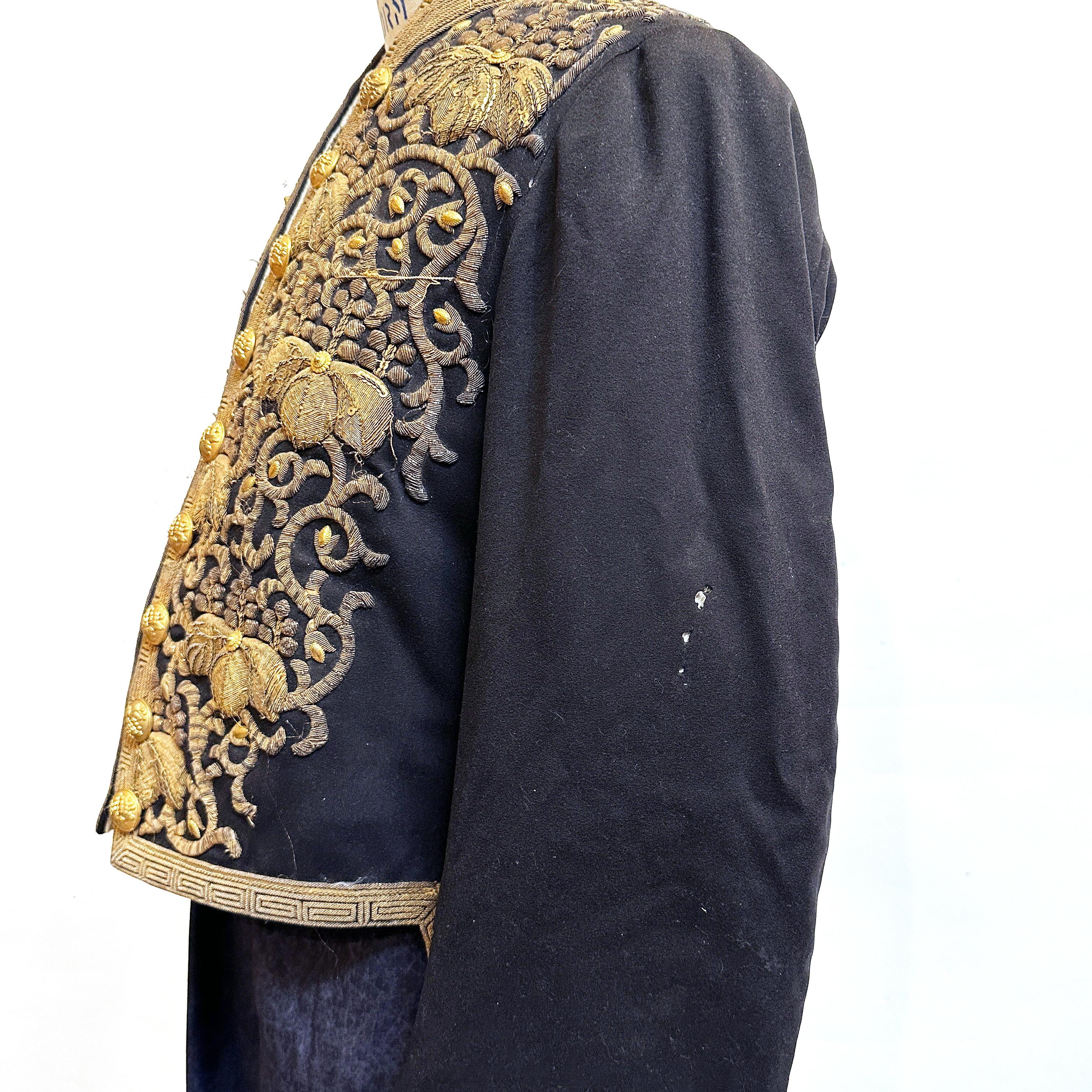 Wool Japanese Court Uniform for Imperial Appointee, 19th Century For Sale