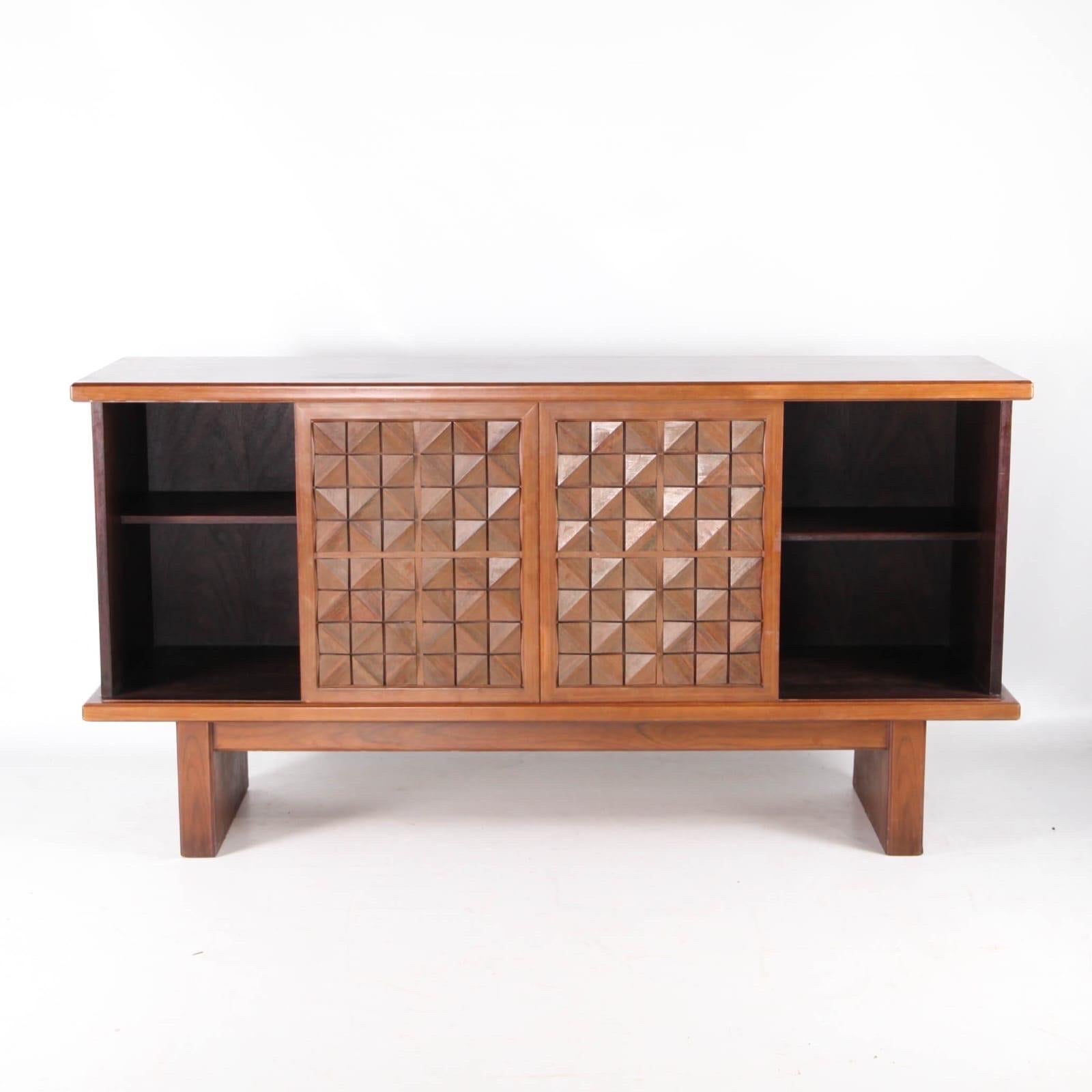 Wood Japanese credenza For Sale