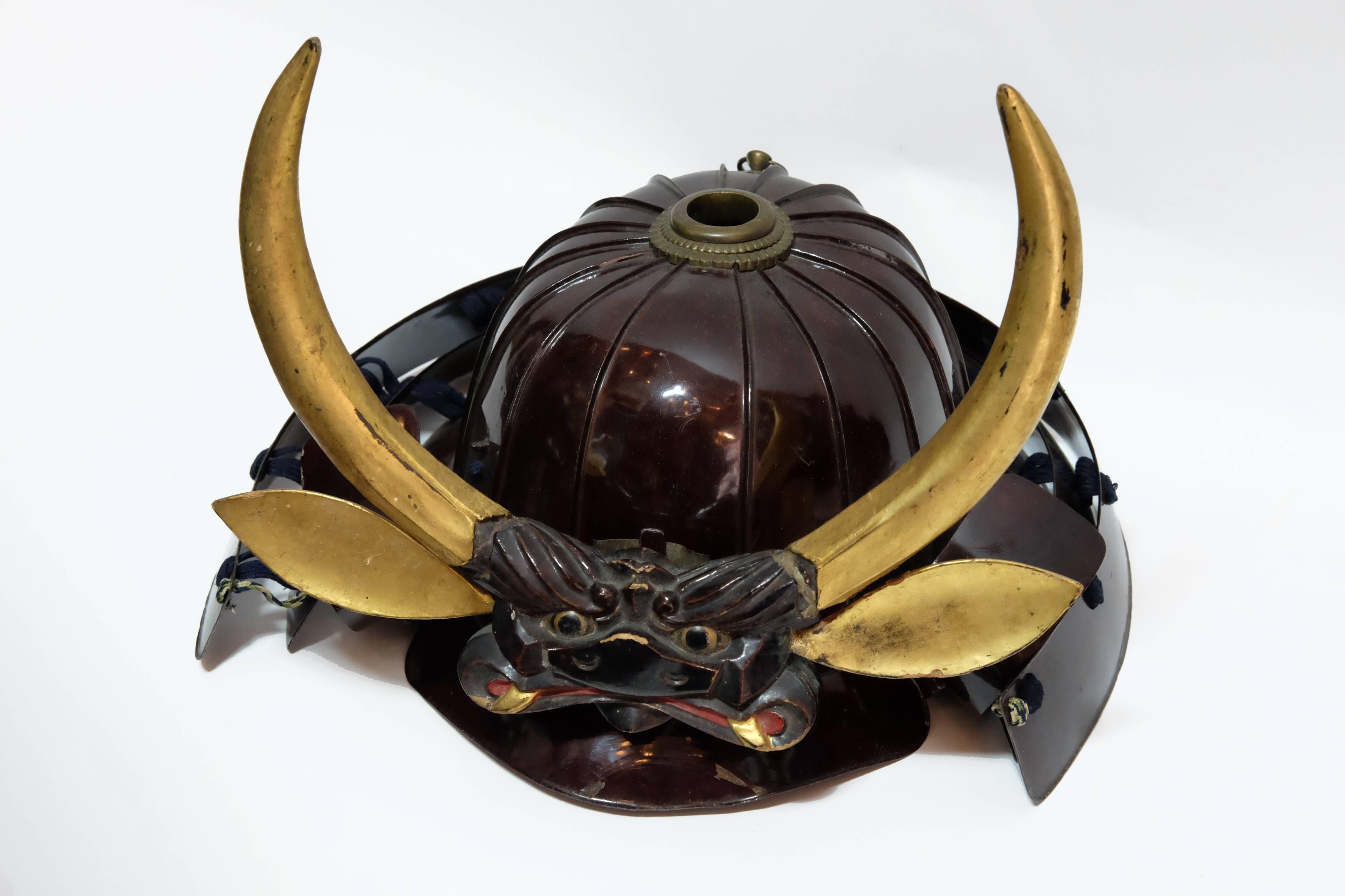 samurai warrior helmet