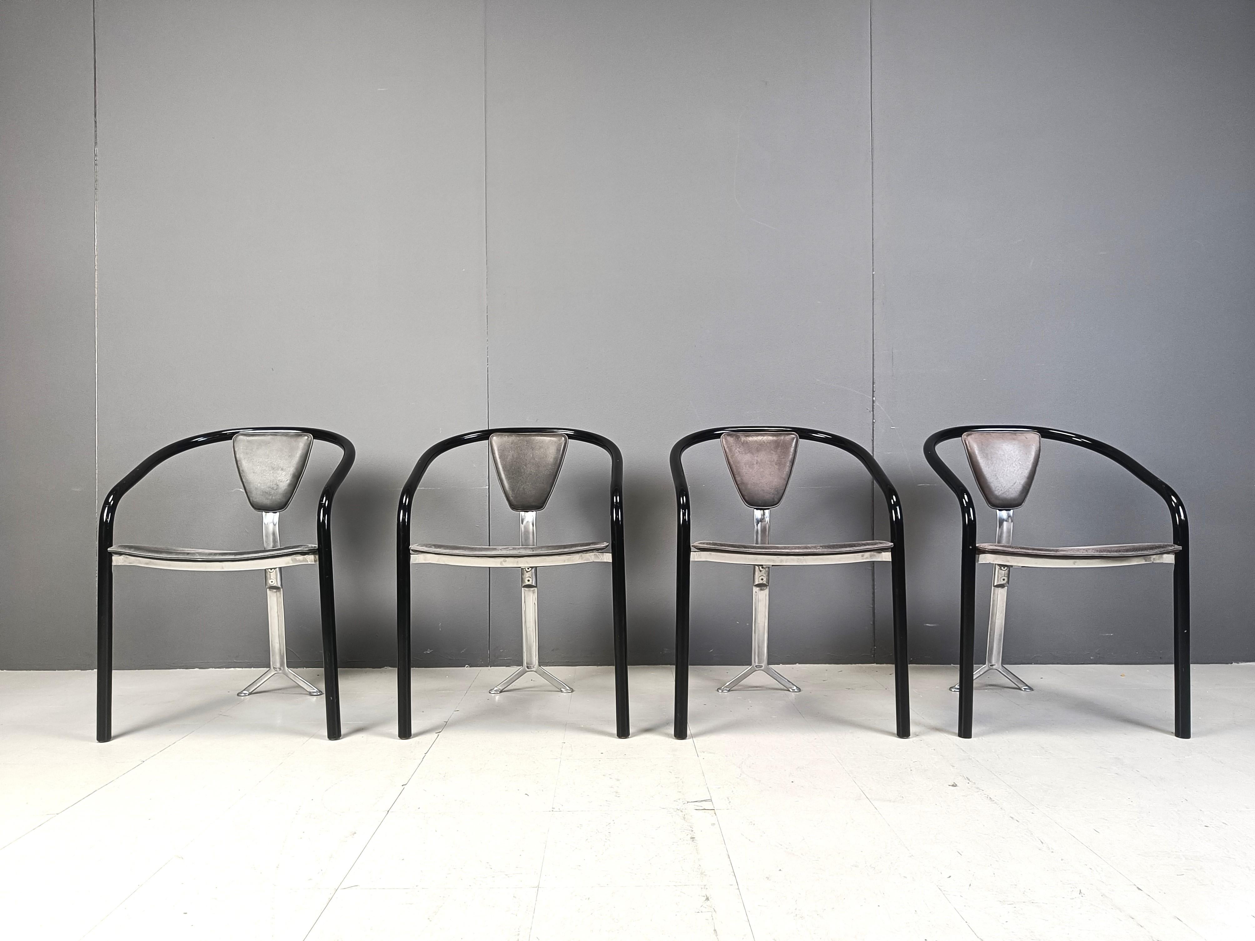 Chaises de salle à manger japonaises de Toshiyuki Kita pour Aidec Japan, années 1980 Bon état à Leuven, Vlaams Gewest