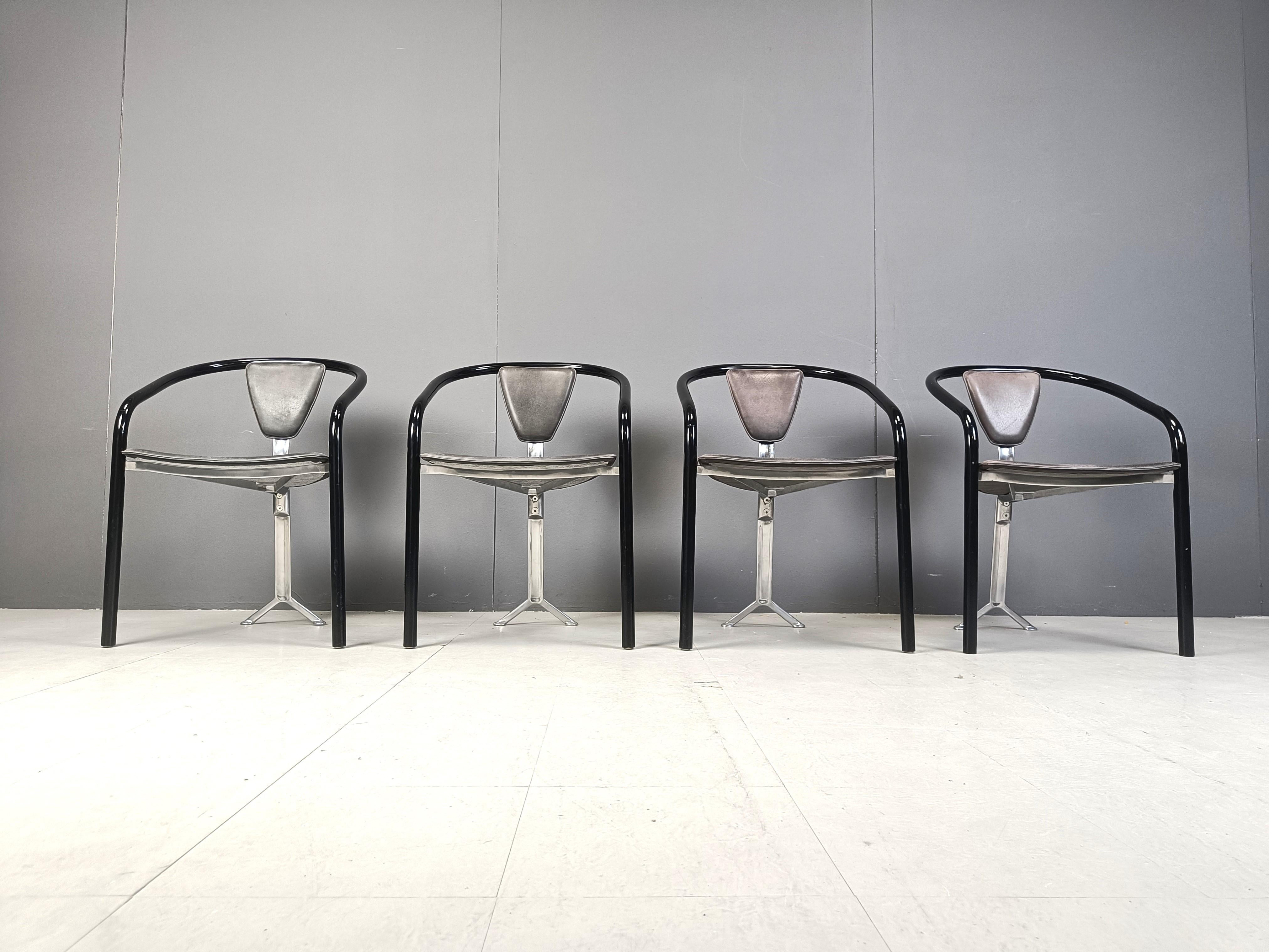 Fin du 20e siècle Chaises de salle à manger japonaises de Toshiyuki Kita pour Aidec Japan, années 1980