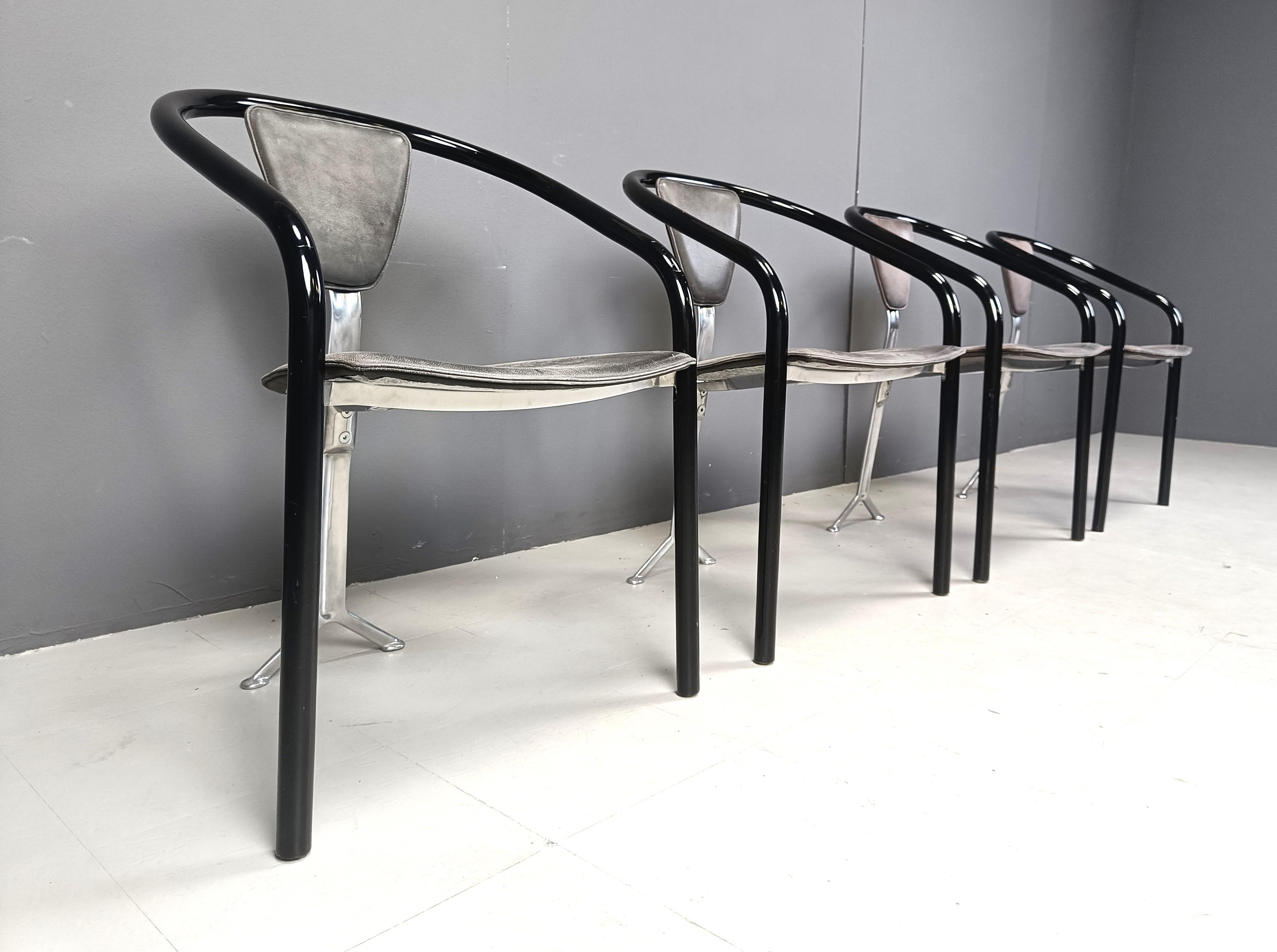 Chaises de salle à manger japonaises de Toshiyuki Kita pour Aidec Japan, années 1980 1