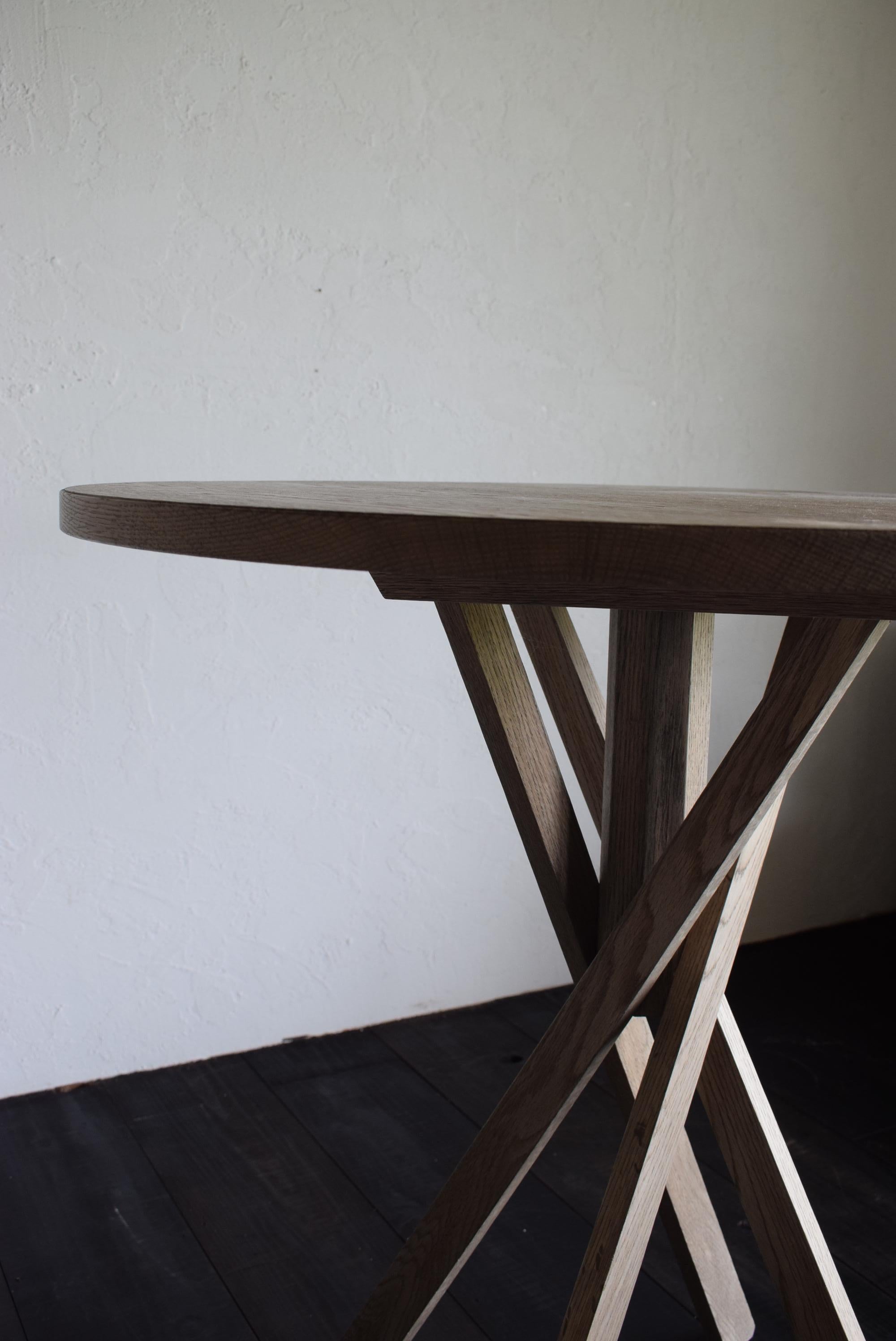 Japanisches Design Tisch /Ausstellungstisch /Blumenstand /Wabisabi Tisch im Angebot 6
