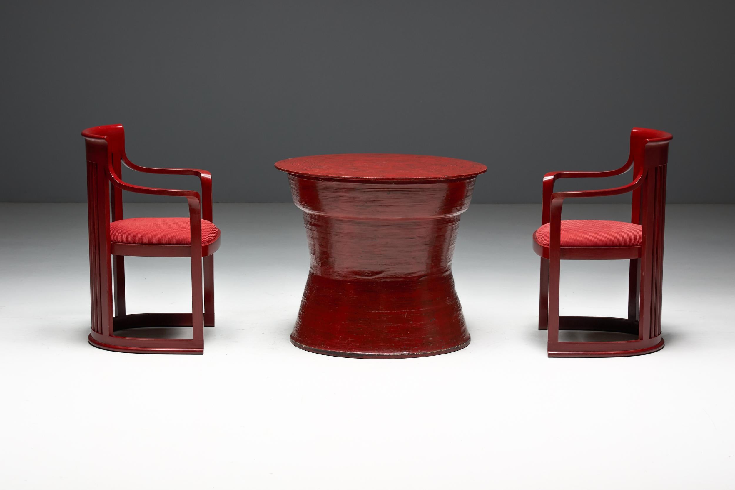 Service de table japonais dans le style de Frank Lloyd Wright, Belgique, années 1940 en vente 9