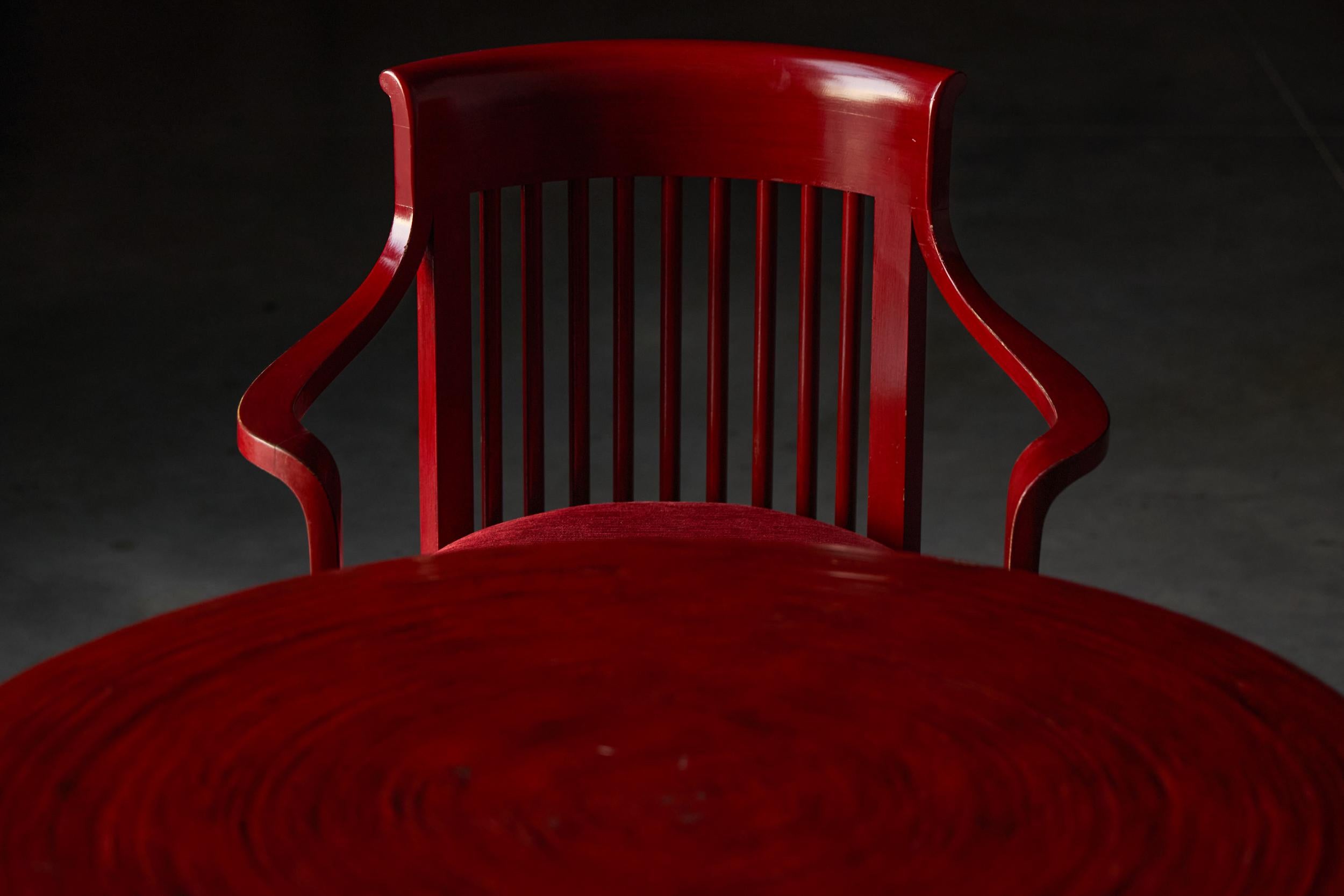 Belge Service de table japonais dans le style de Frank Lloyd Wright, Belgique, années 1940 en vente