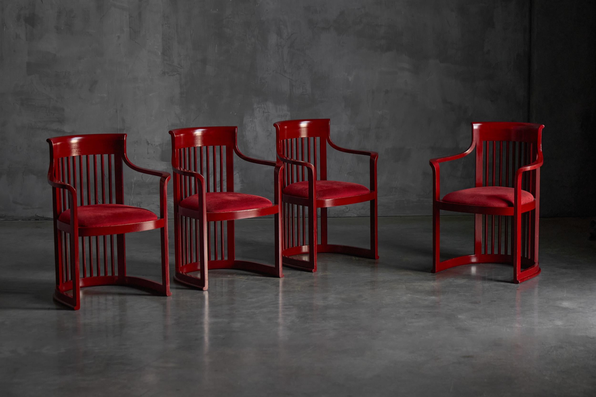 Bois Service de table japonais dans le style de Frank Lloyd Wright, Belgique, années 1940 en vente