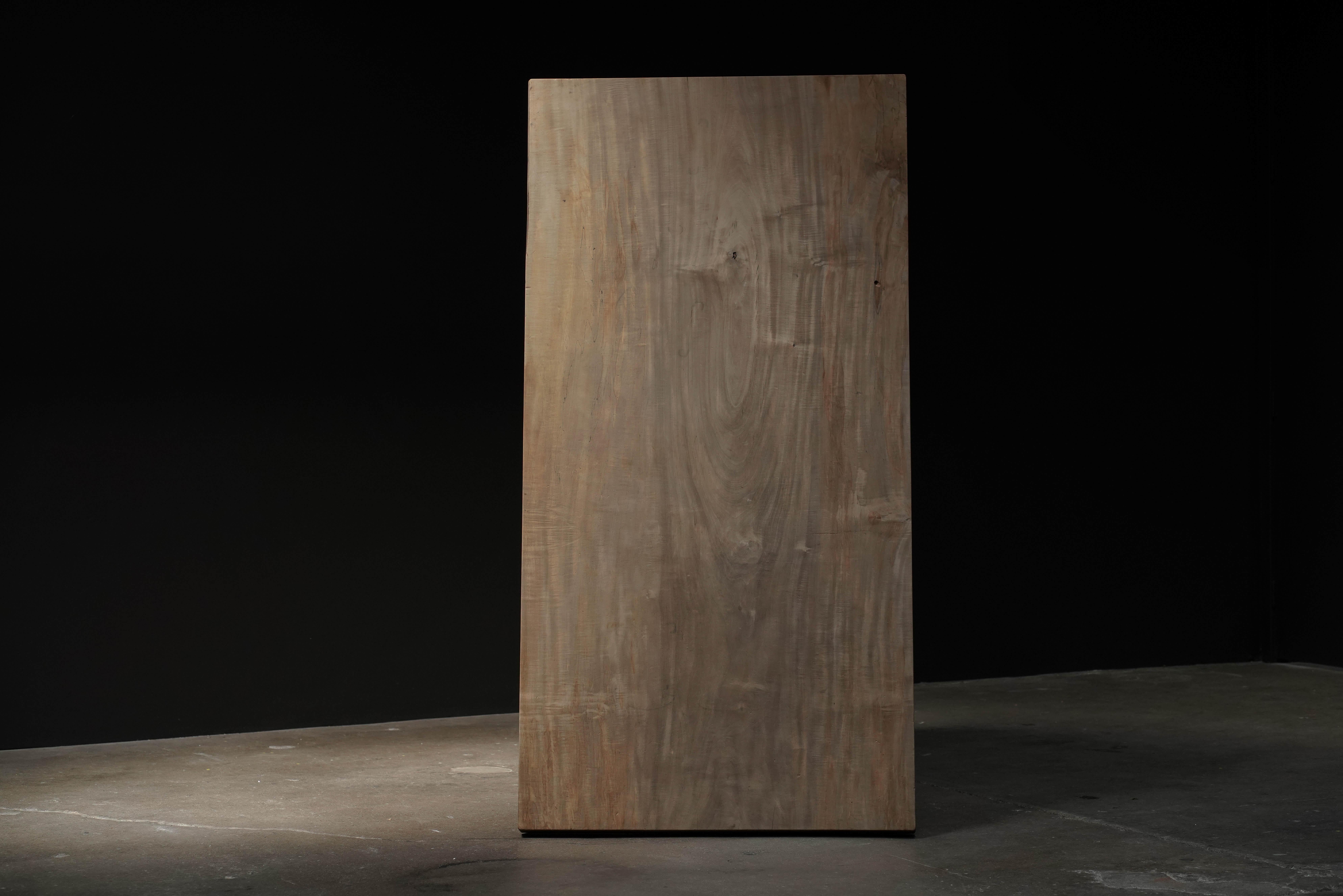Japanischer Esstisch, Zelkova-Holz im Zustand „Gut“ im Angebot in Los Angeles, CA