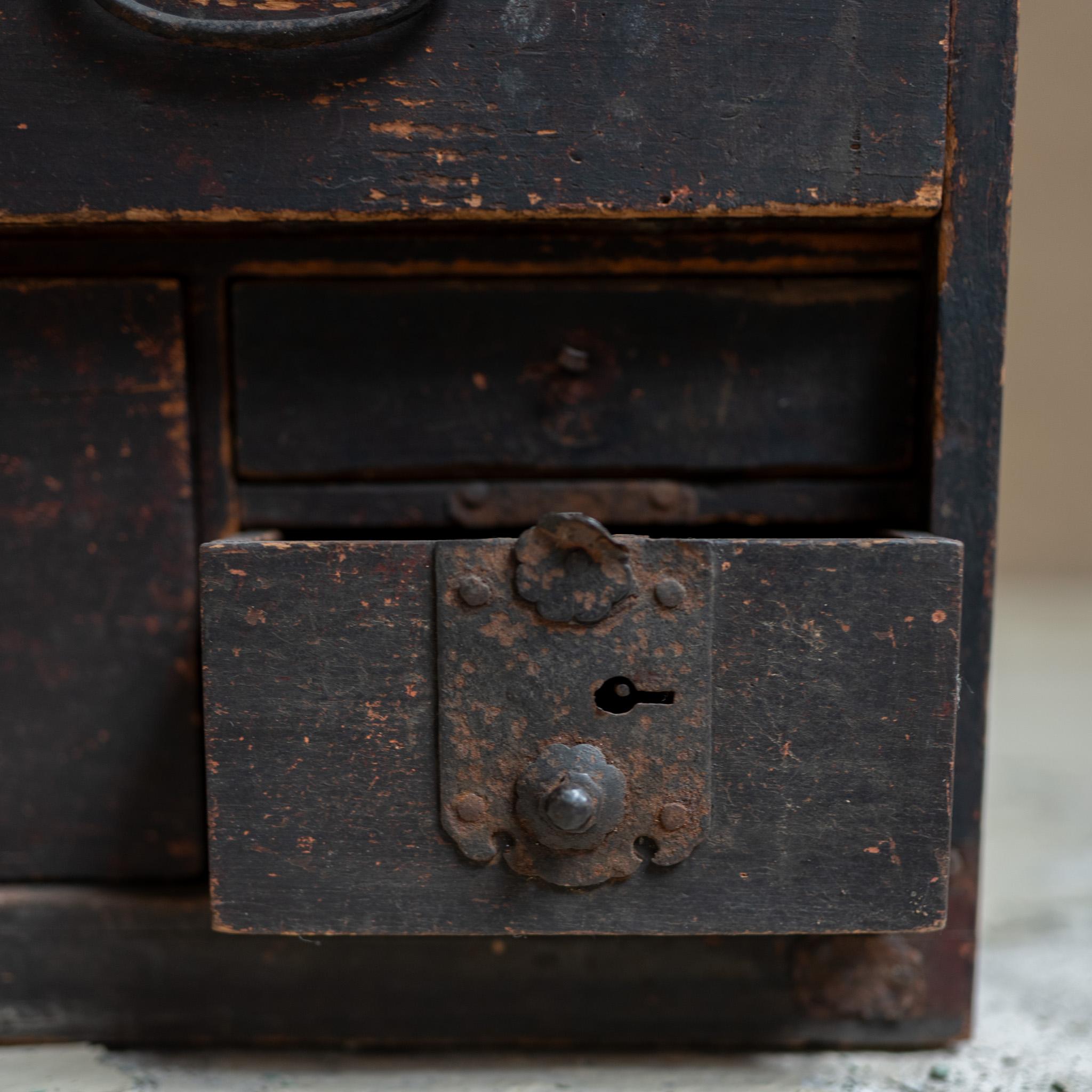 20th Century Japanese Drawer Chest, Wabi-sabi, Japan For Sale