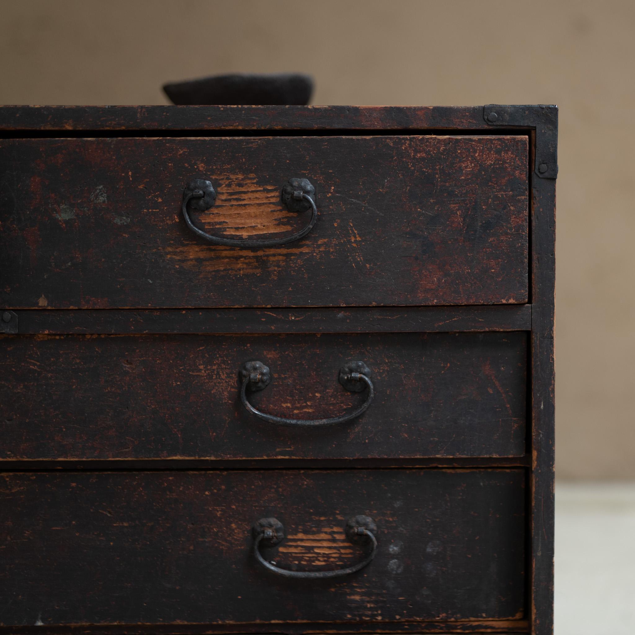 Japanese Drawer Chest, Wabi-sabi, Japan For Sale 3