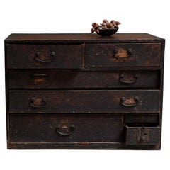 Commode japonaise Wabi-sabi, Japon