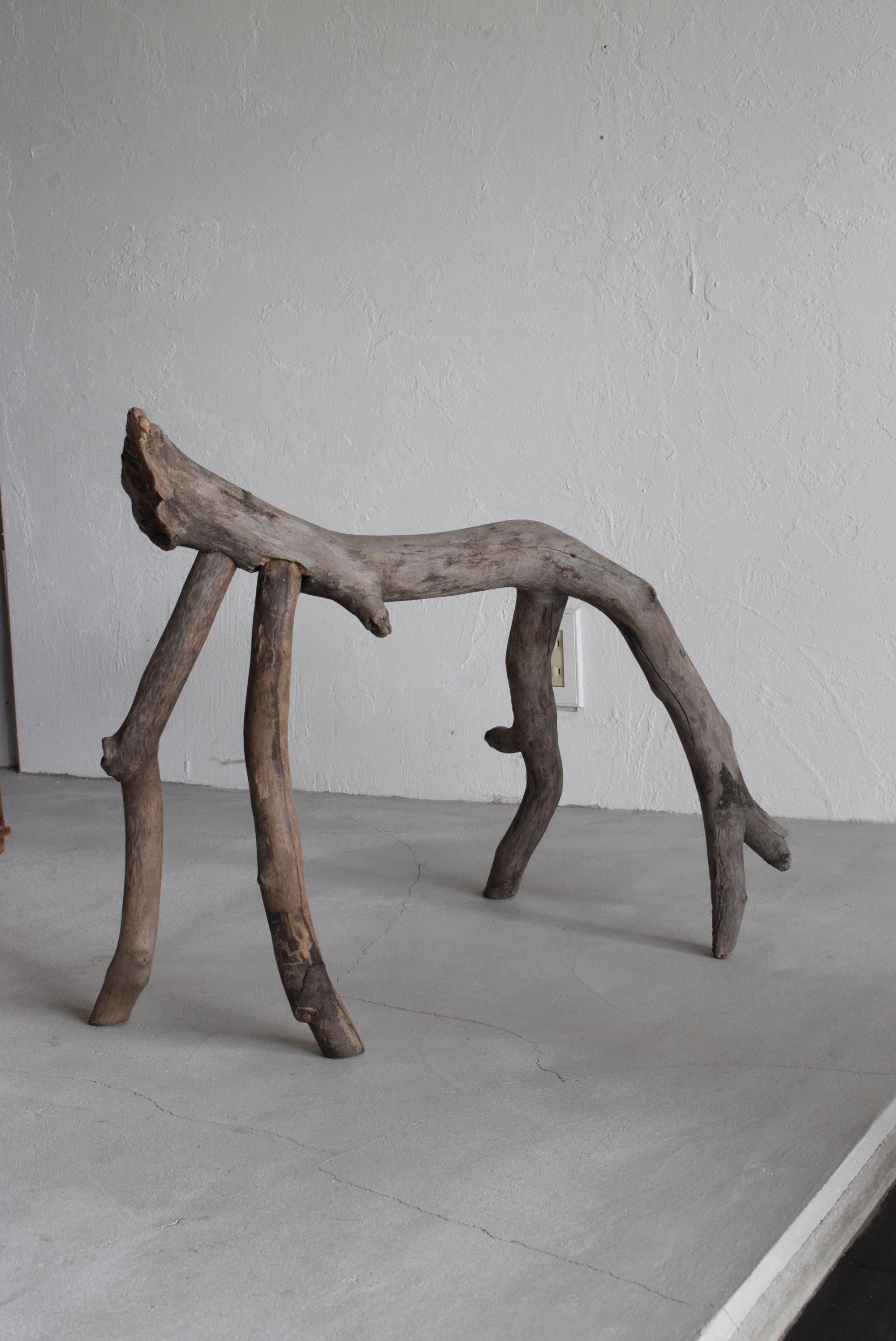 Japanese Drifting Chair / Drifting Stool Drifting Object Animal In New Condition For Sale In Sammu-shi, Chiba