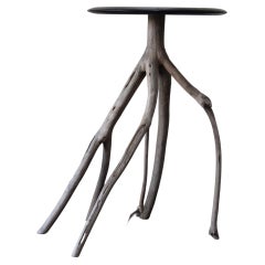 Japanese Driftwood Side Table / Table Wabi-Sabi