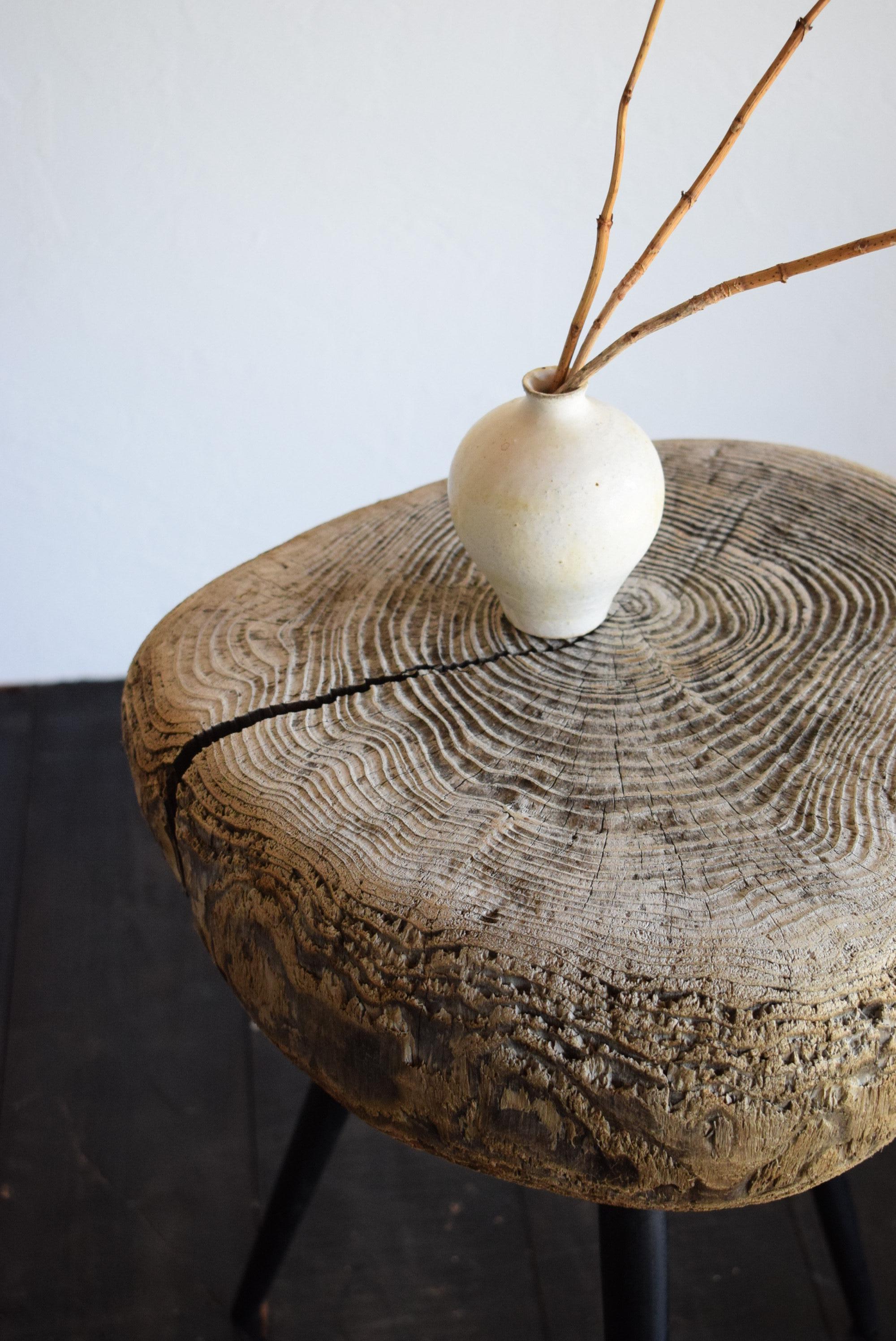 Japanese Driftwood Side Table / Table Wabisabi 7