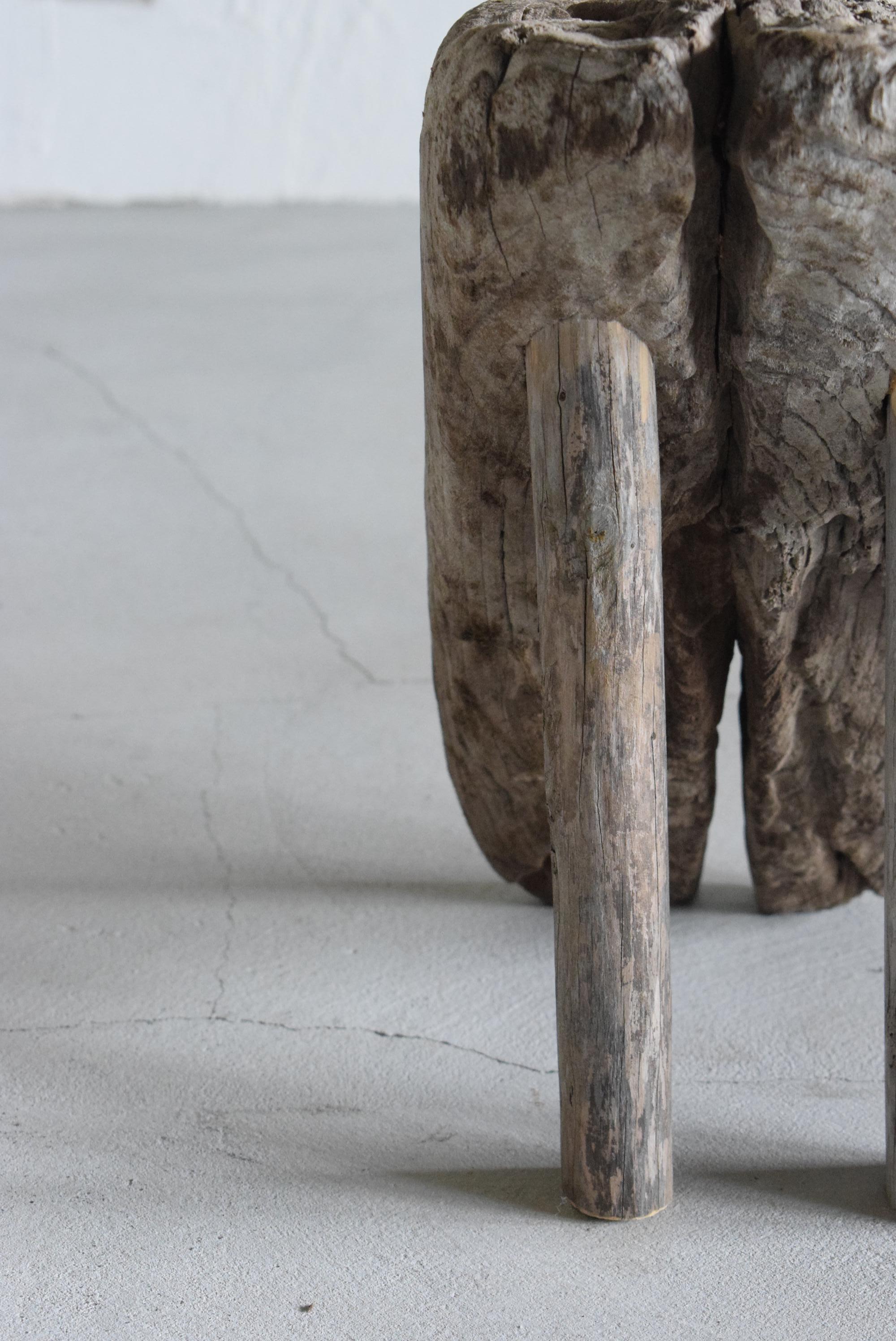 Japanese Driftwood Stool / Wabisabi Stool 4