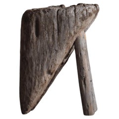 Japanese Driftwood Stool / Wabisabi Stool