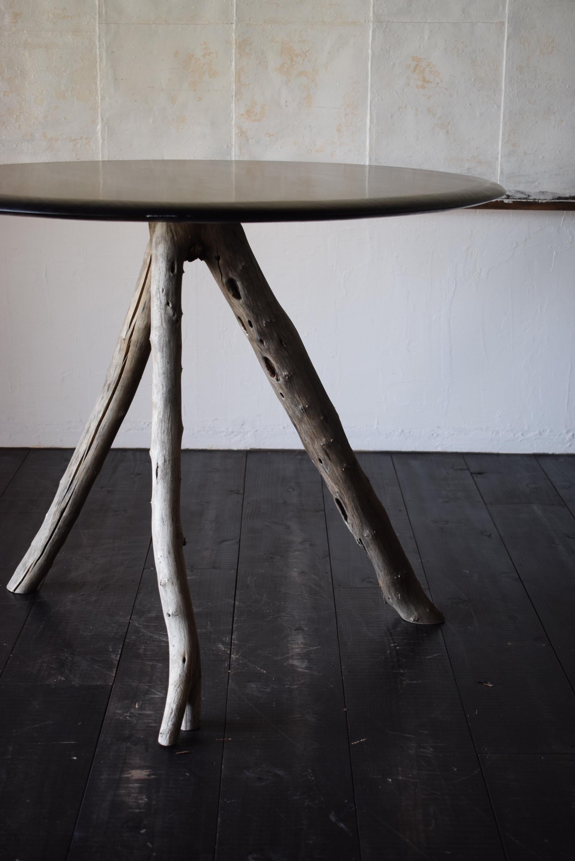 Japanese Driftwood Table /Exhibition Table / Flower Stand /Wabisabi Table 1