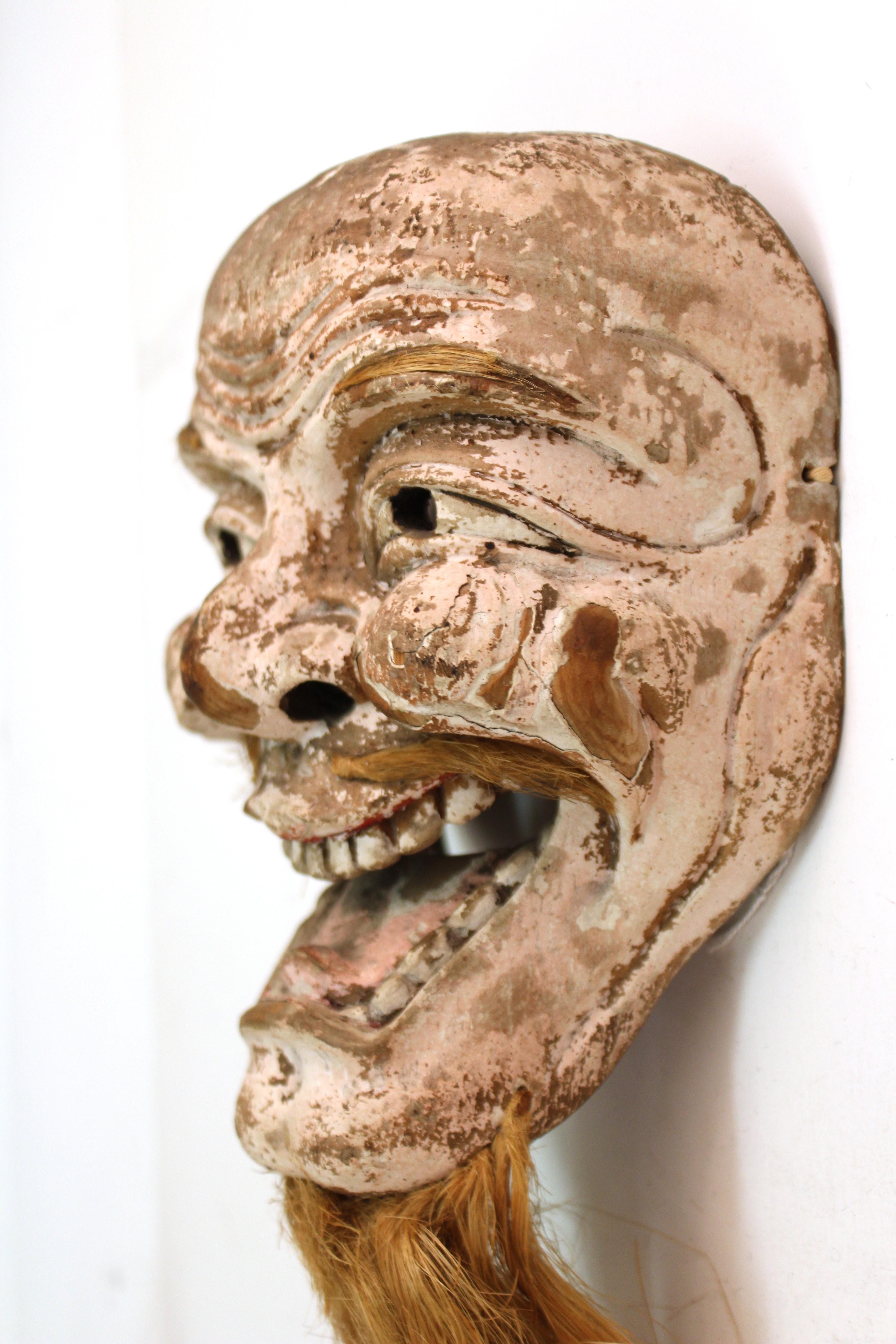 japanese old man mask