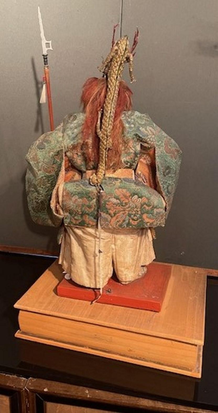 Early 19th Century Japanese  Edo Period Dragon God Ningyô, Ca. 1820 For Sale