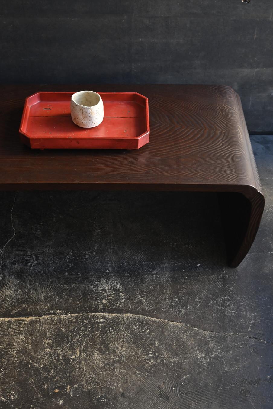 Bandeja de laca japonesa del periodo Edo/1700-1868/bandeja para tazas de café/soporte expositor siglo XIX
