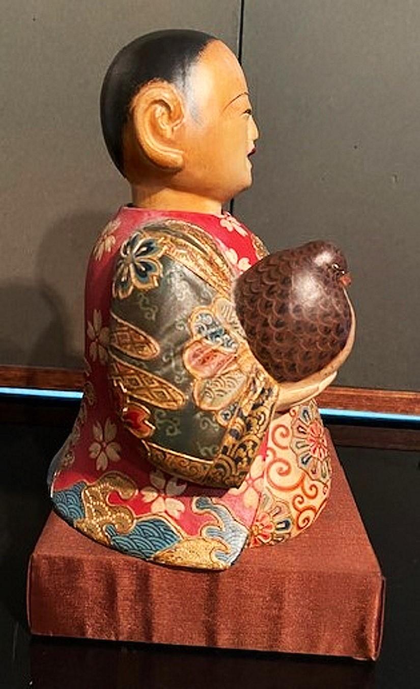 Giapponese Saga Ningyo giapponese del periodo Edo, 1850 ca. 1850 in vendita