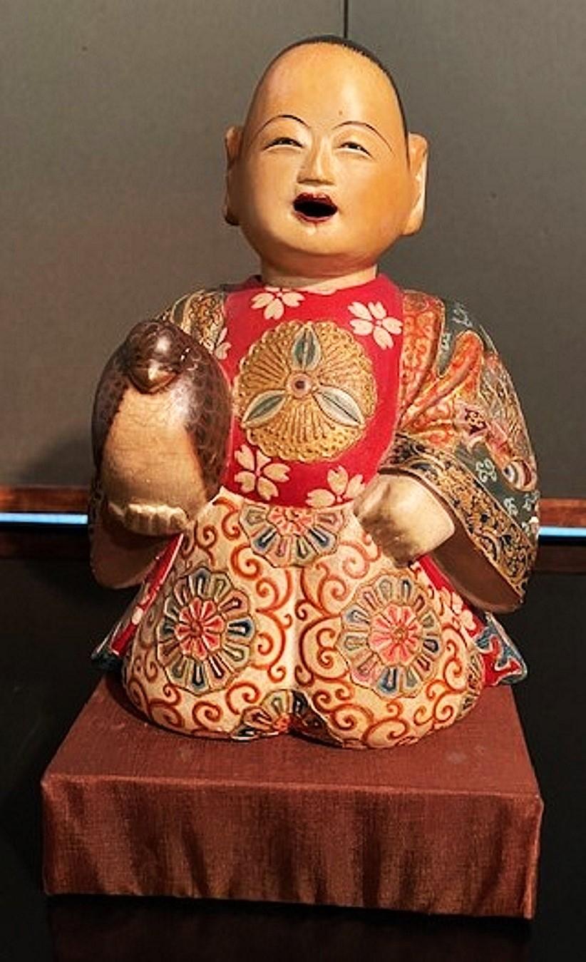 Metà XIX secolo Saga Ningyo giapponese del periodo Edo, 1850 ca. 1850 in vendita