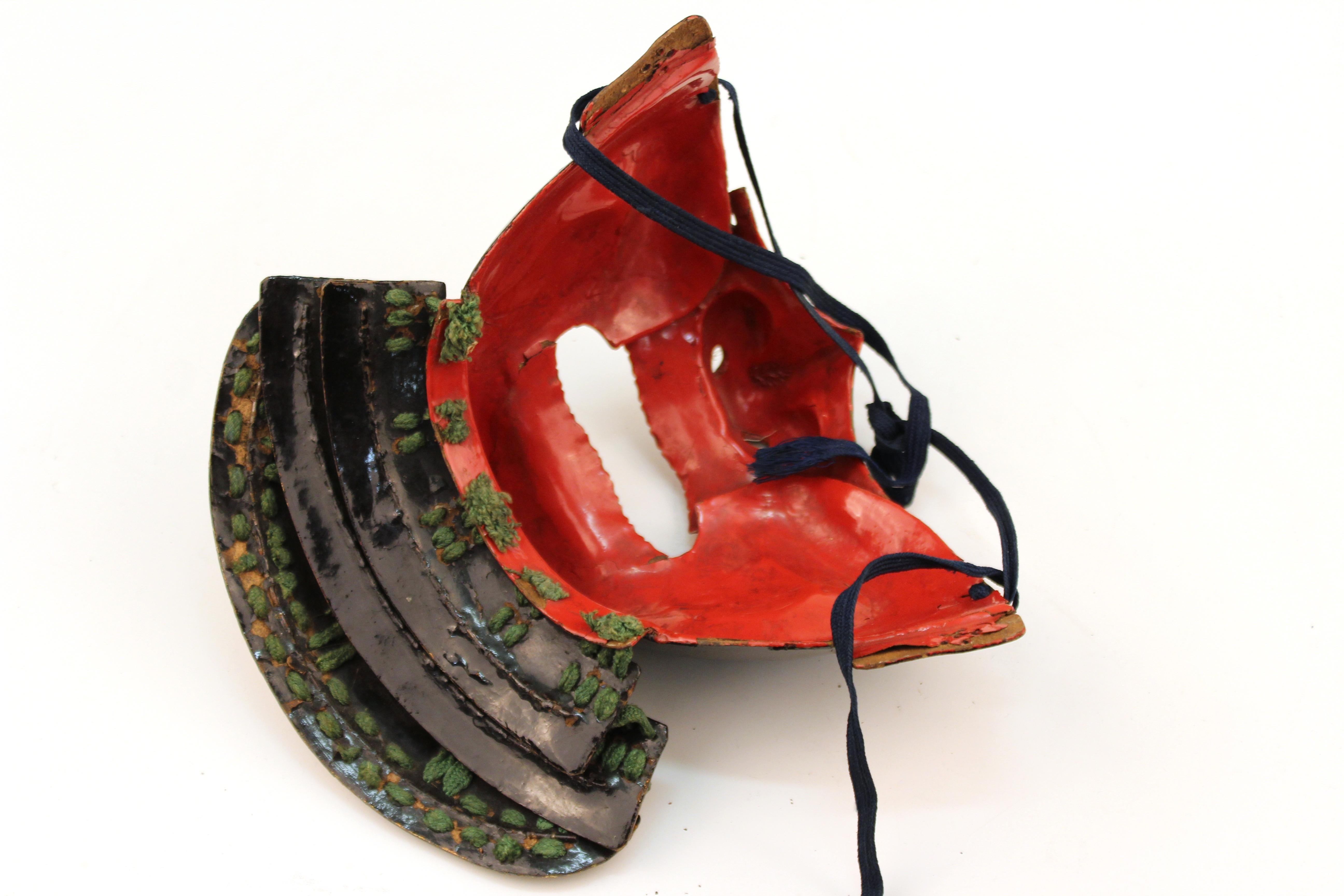 Japanese Edo Period Samurai Mask 5