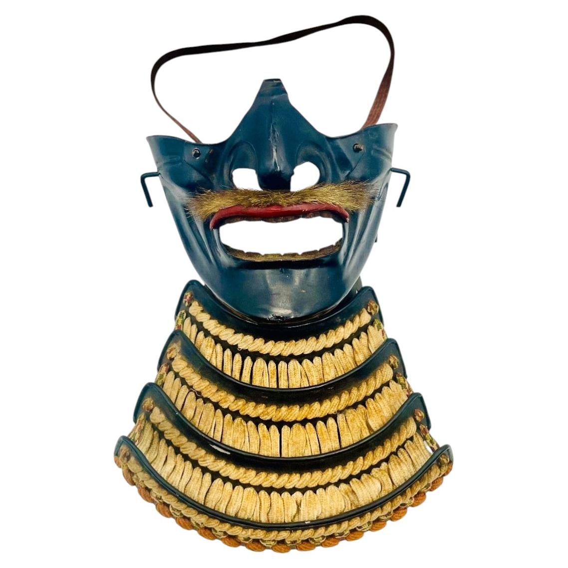 Why did samurai wear demon masks?