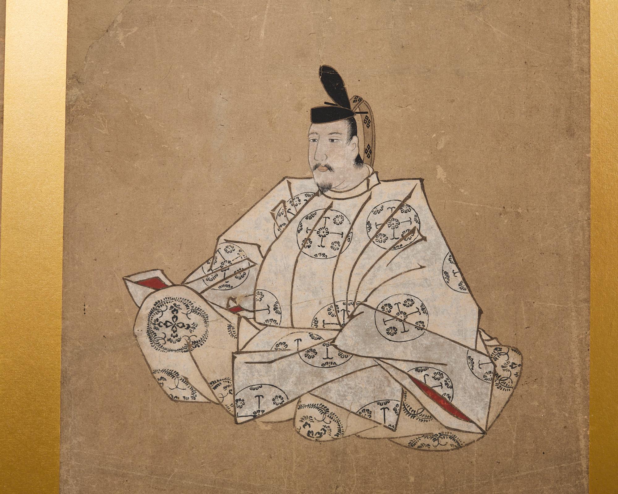 Japanese Edo Screen Portraits of the Thirty Six Immortal Poets en vente 6