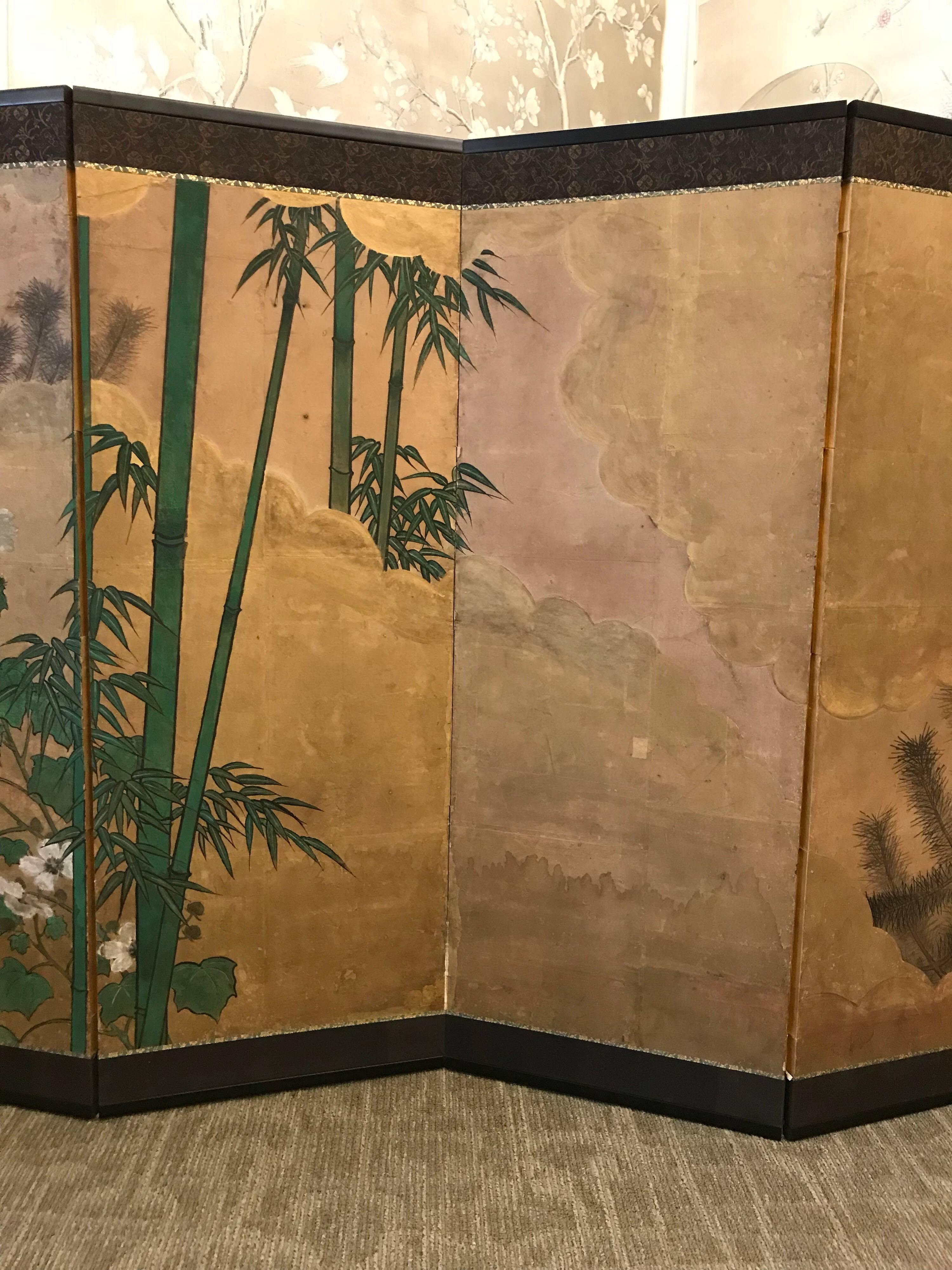 bamboo japanese screen