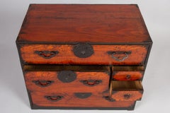 Japanese Elm Tansu Small Chest