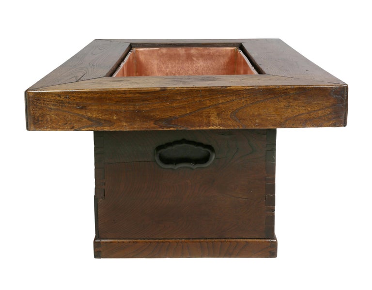 Japanese Elmwood Hibachi For Sale at 1stDibs hibachi elmwood