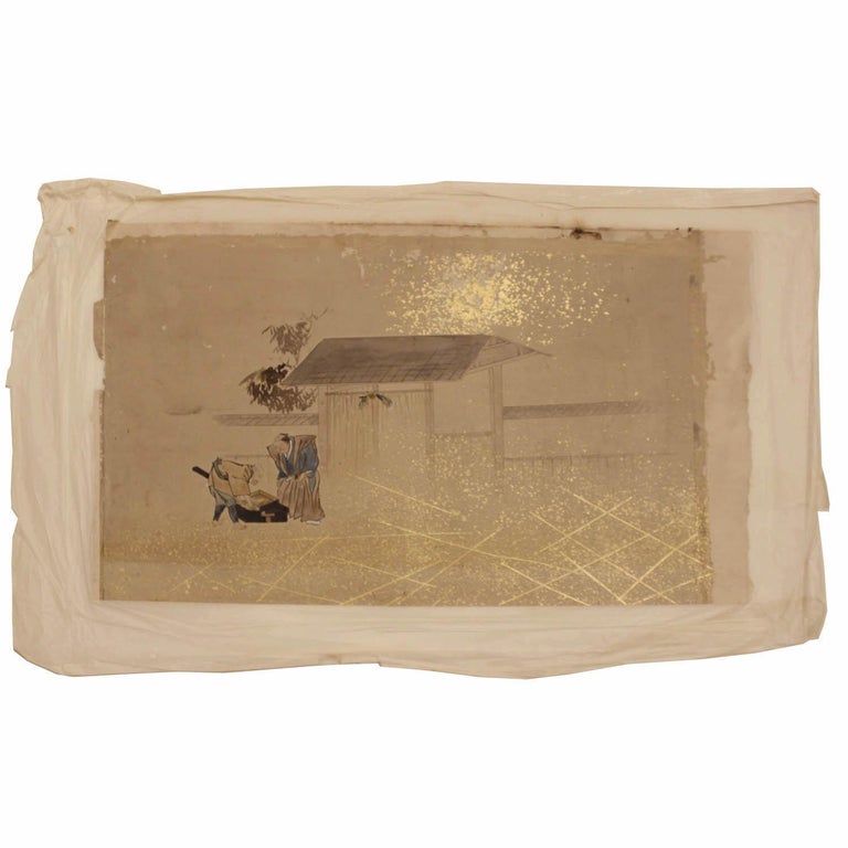 Japanese Emaki, Ginkgo Nuts at 1stDibs