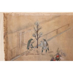 Japanese Emaki, Planting Trees